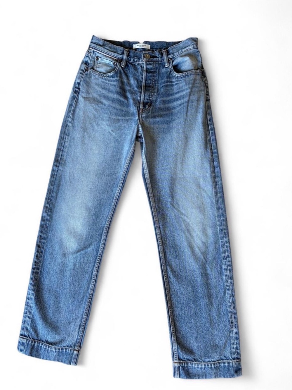 Moussy Vintage High Rise Straight-Leg Jeans Size 26